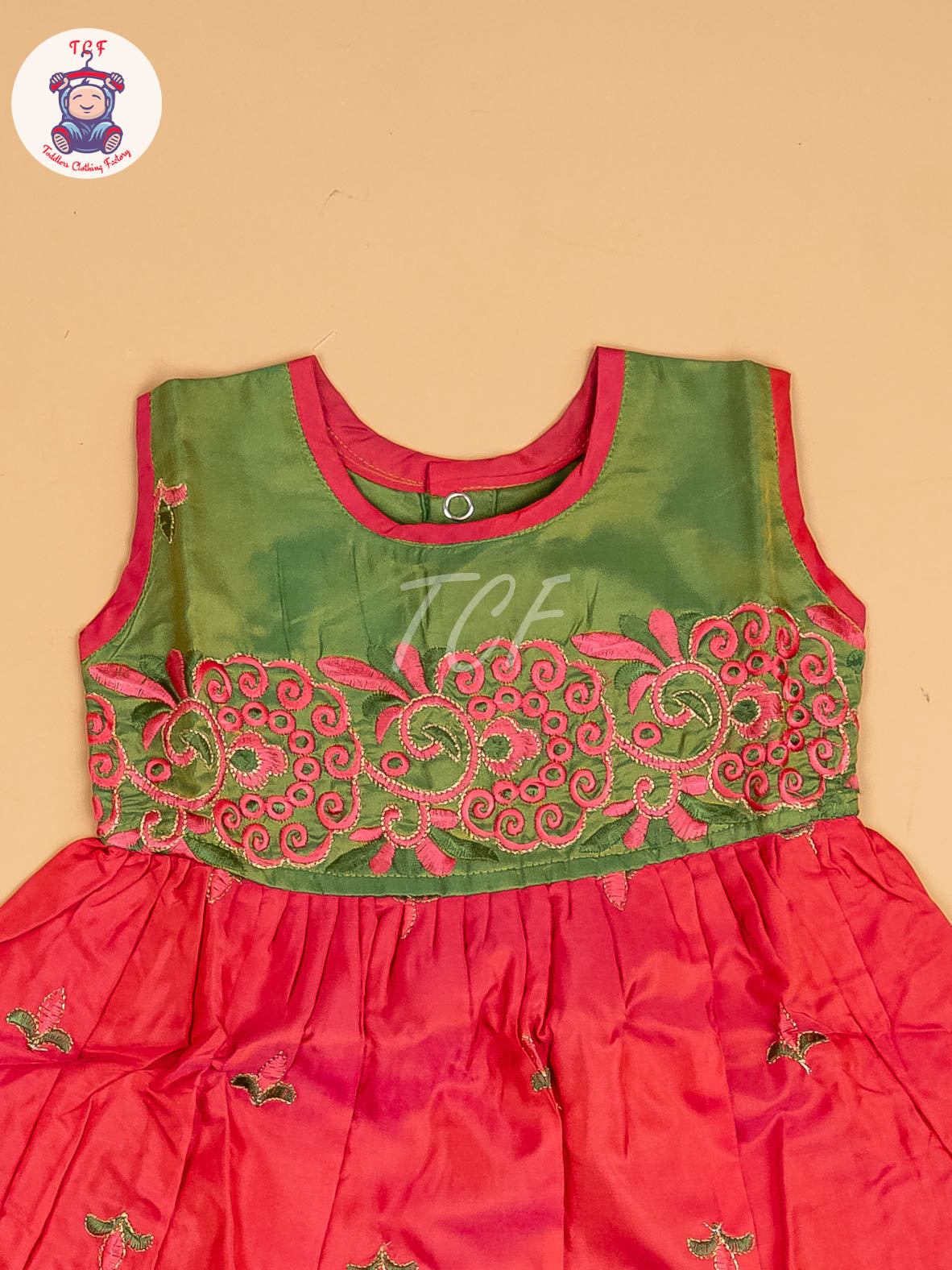 Green & Pink - Frock