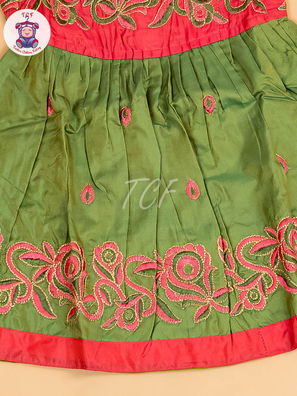 Pink & Green - Frock