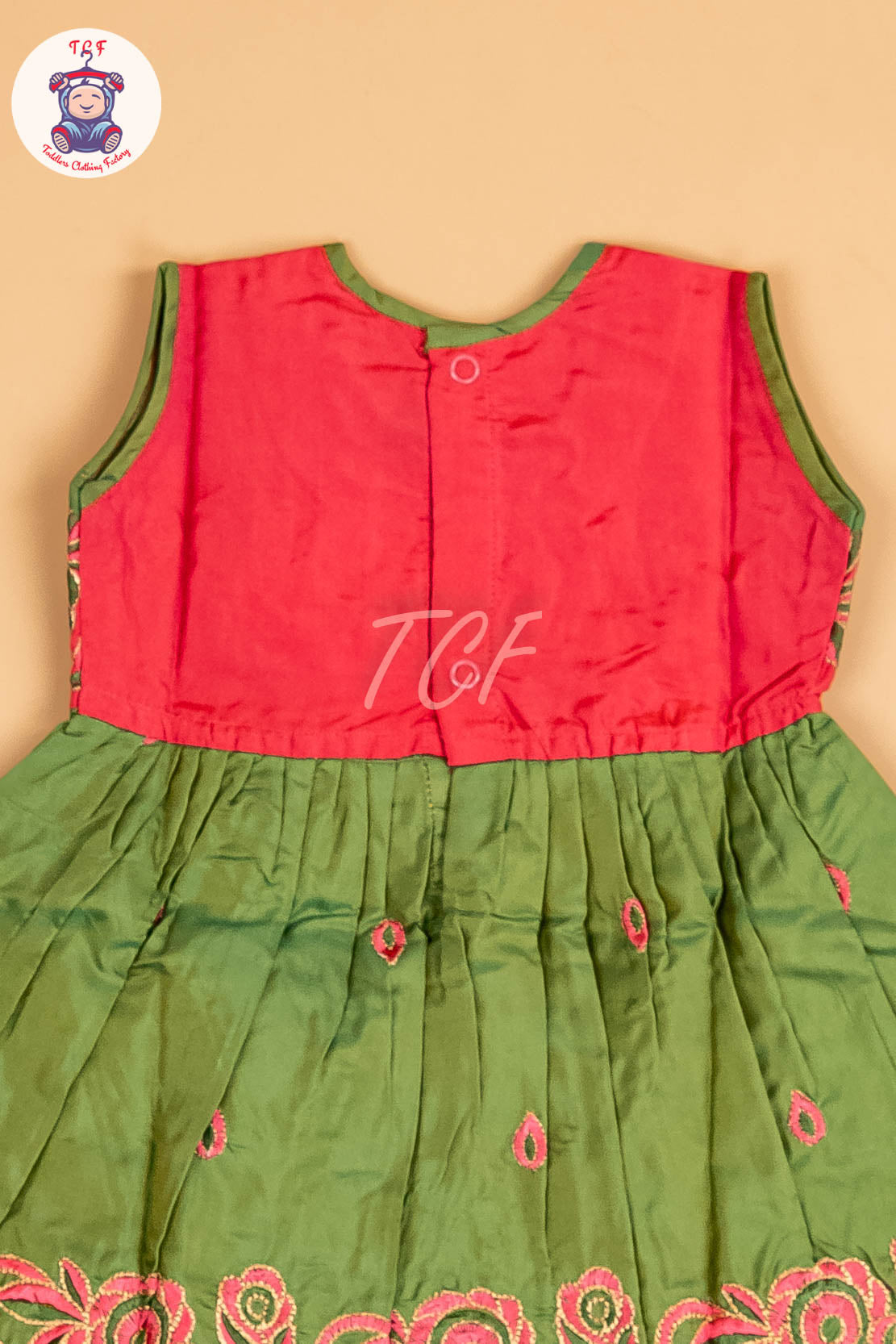 Pink & Green - Frock