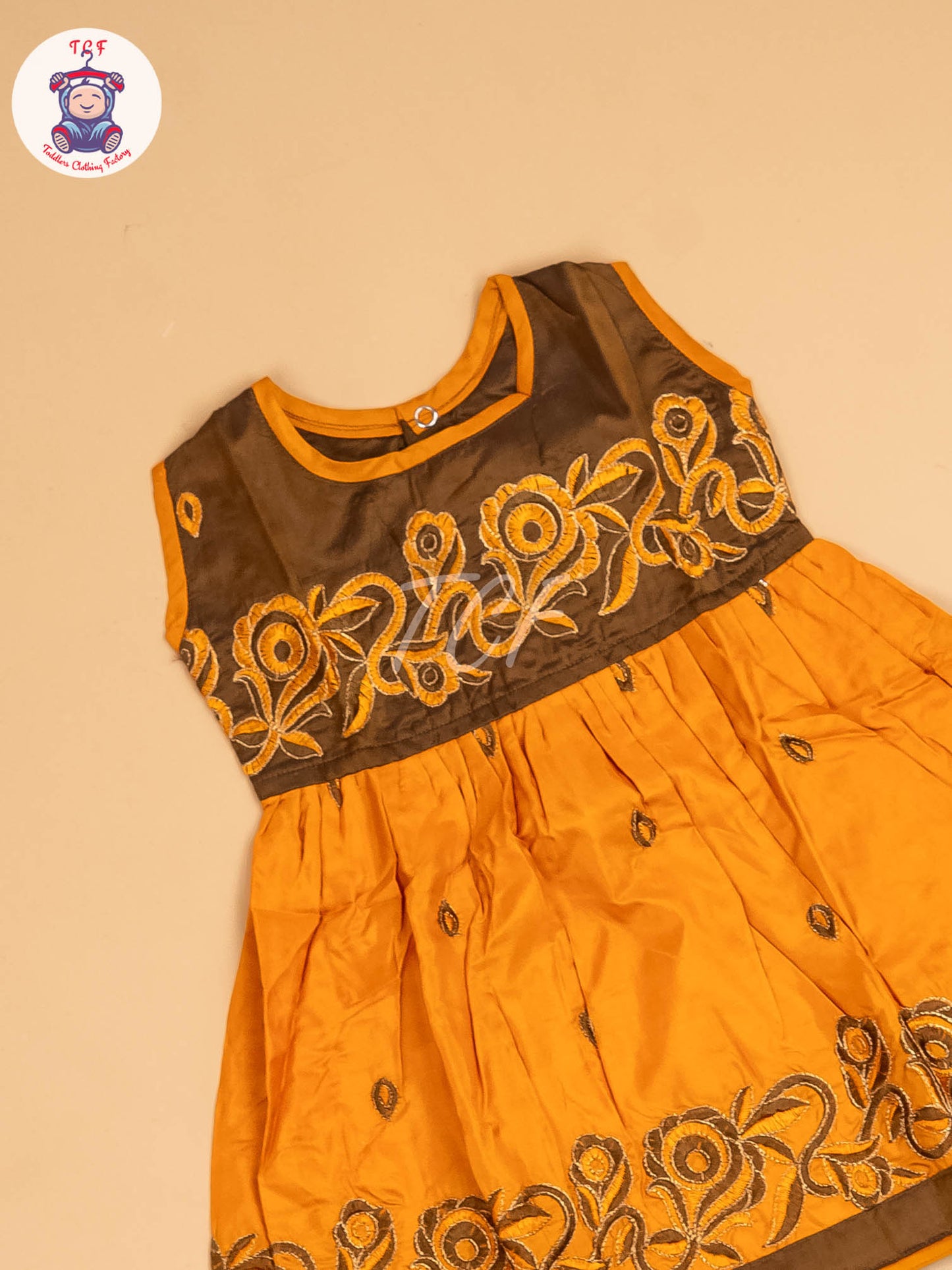 Brown & Mustard - Frock