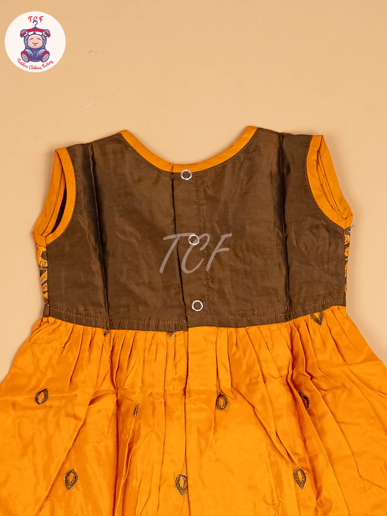 Brown & Mustard - Frock
