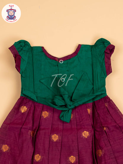 Green & Purple - Frock
