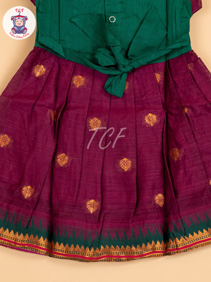 Green & Purple - Frock