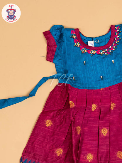 Blue & Purple - Frock