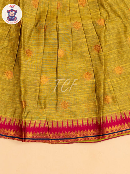 Magenta & Green - Frock