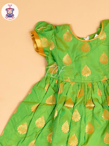 Green & Gold - Frock