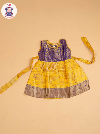 Violet & Gold - Frock