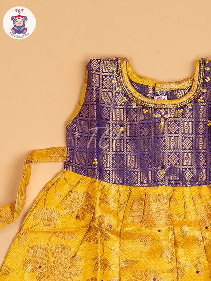 Violet & Gold - Frock