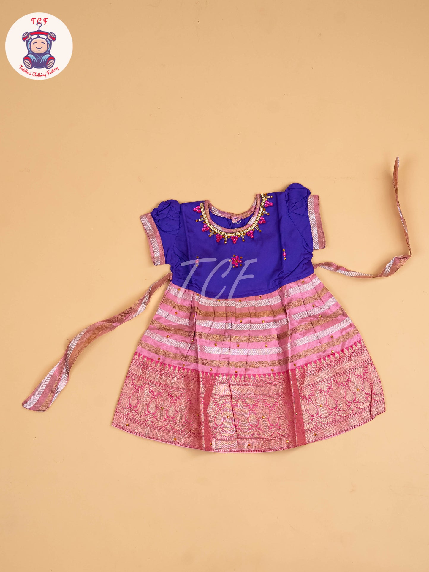 Blue & Pink - Frock