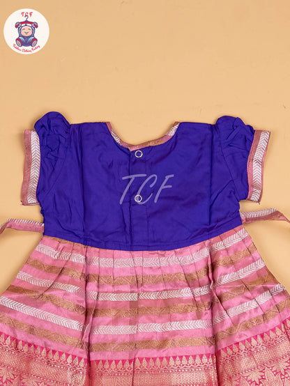 Blue & Pink - Frock