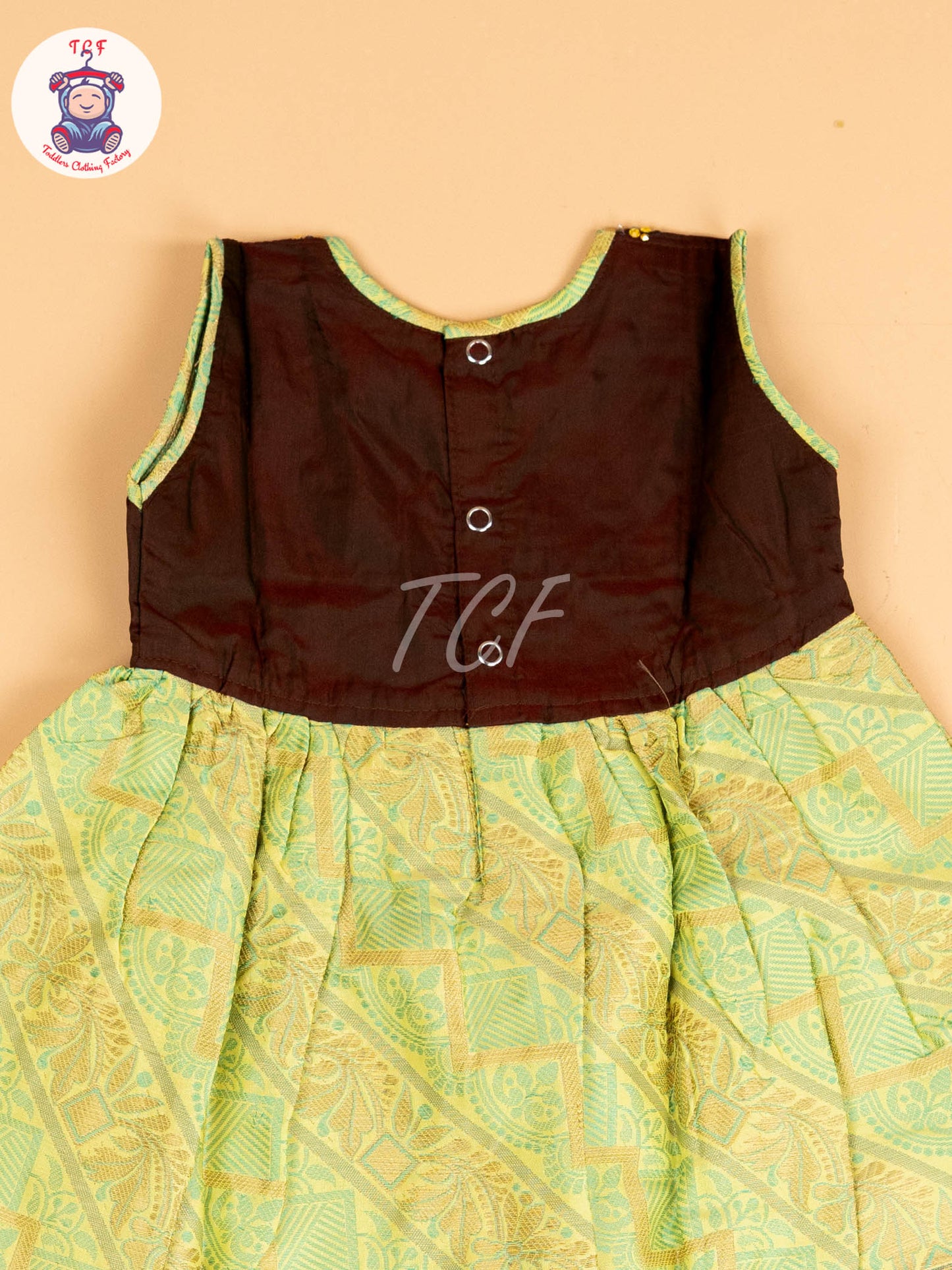 Brown & Green - Frock