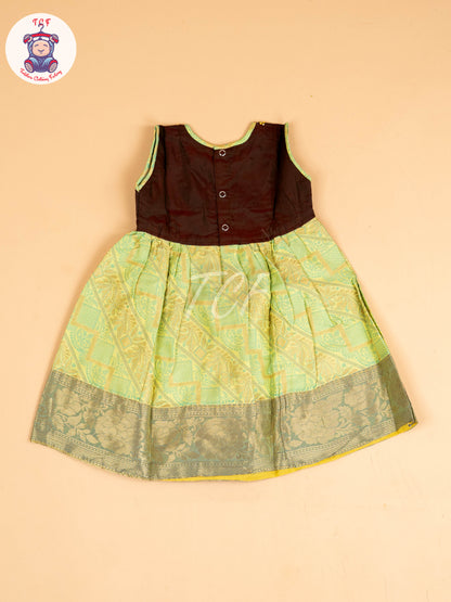Brown & Green - Frock