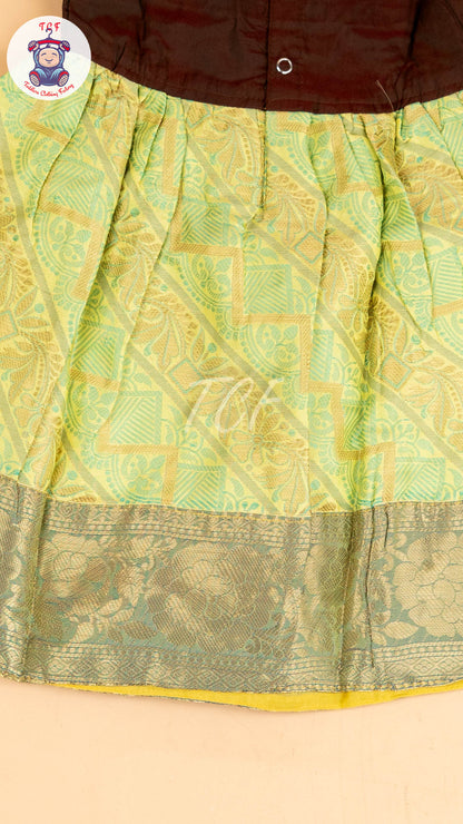 Brown & Green - Frock