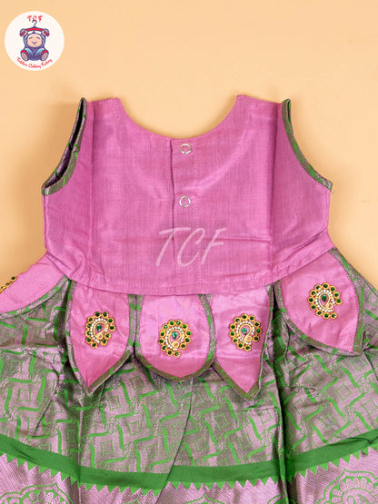 Lavender & Green - Frock