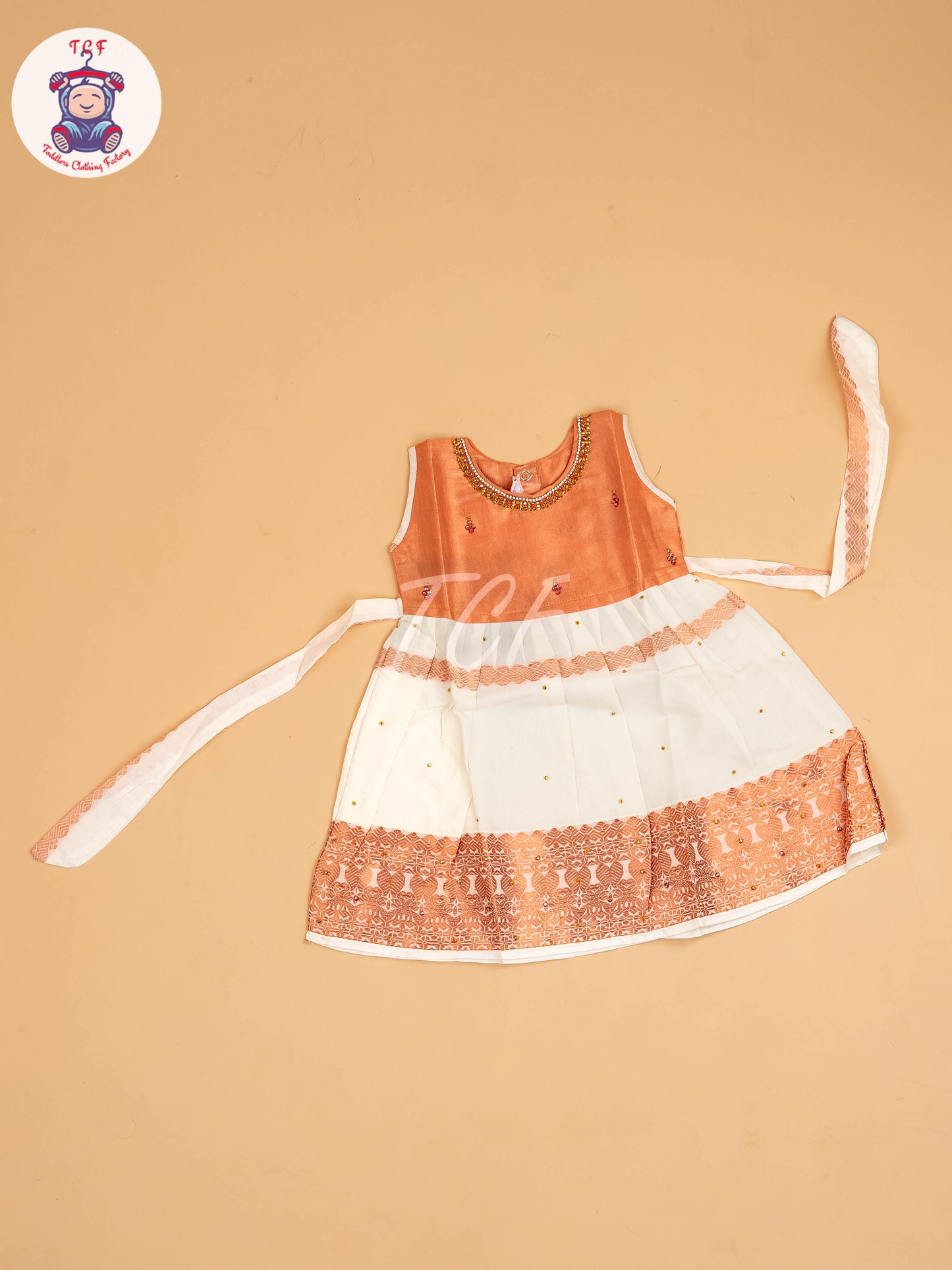 Copper - Tissue Cotton Frocks