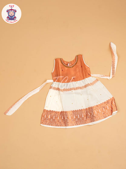 Copper - Tissue Cotton Frocks