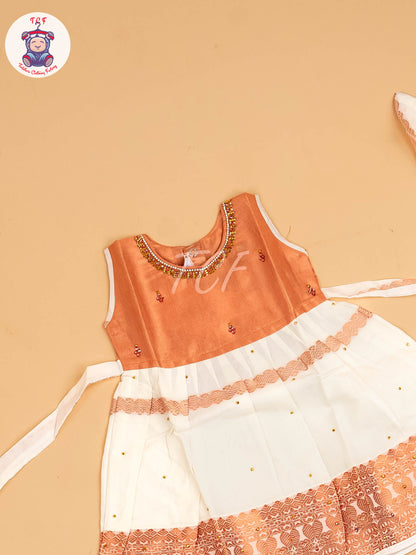 Copper - Tissue Cotton Frocks