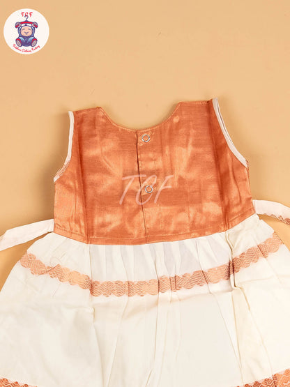 Copper - Tissue Cotton Frocks