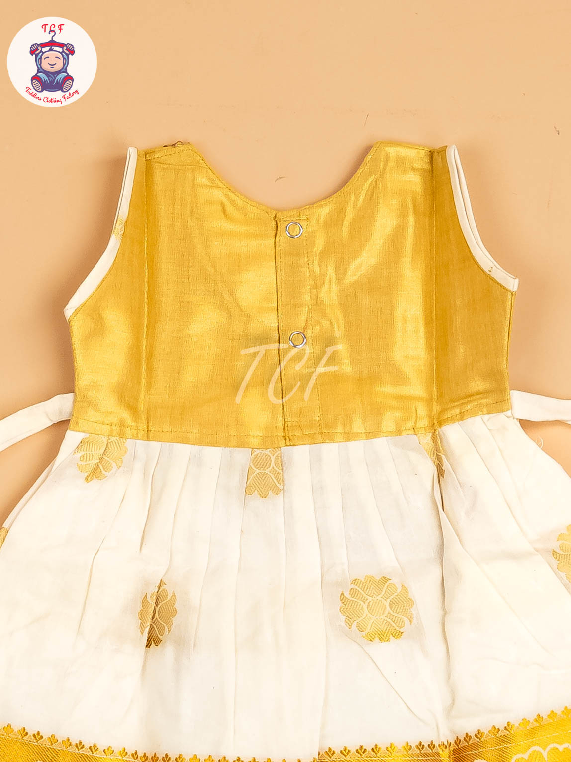 Gold - Tissue Cotton Frocks