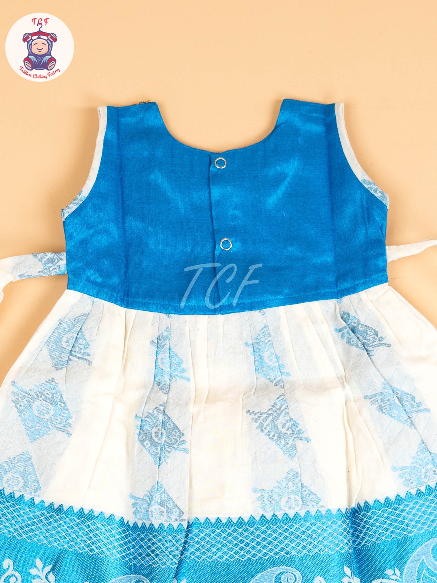 Blue - Tissue Cotton Frocks