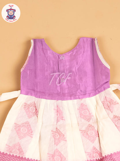 Pink - Tissue Cotton Frocks