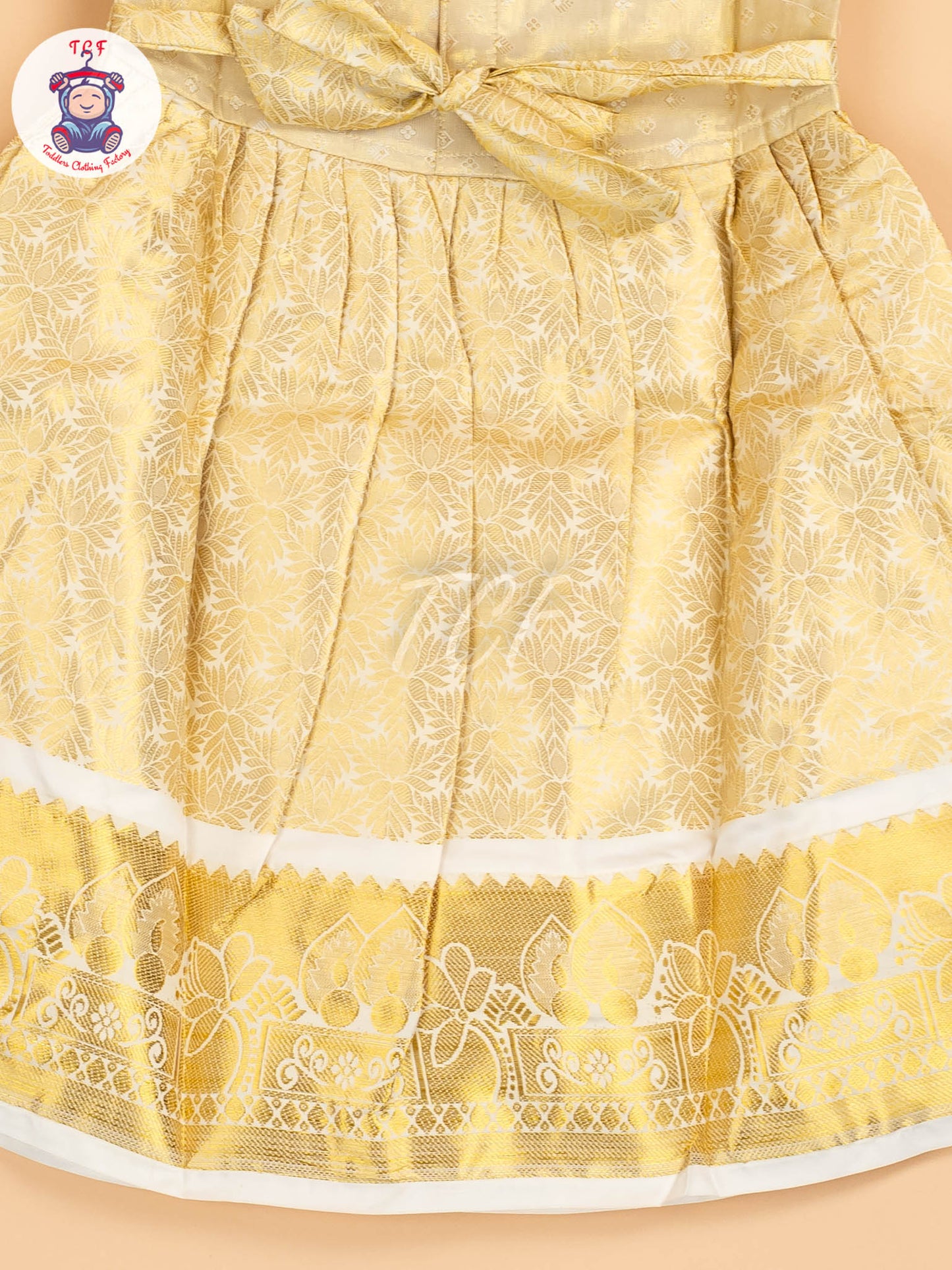 Gold - Tissue Cotton Frocks