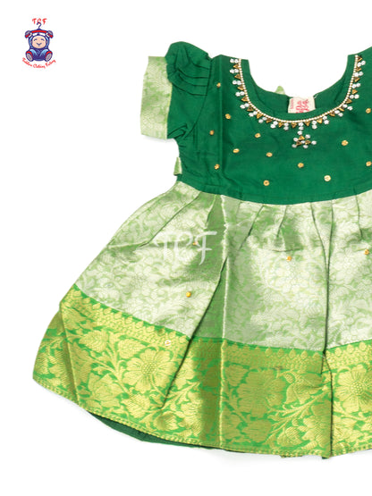 Emerald Crystal Grace - New born Frock