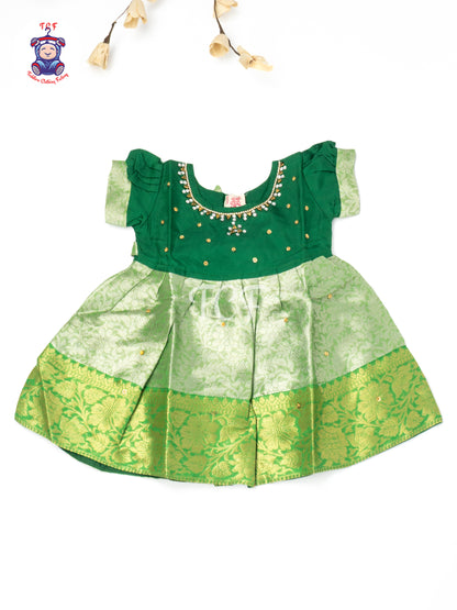 Emerald Crystal Grace - New born Frock