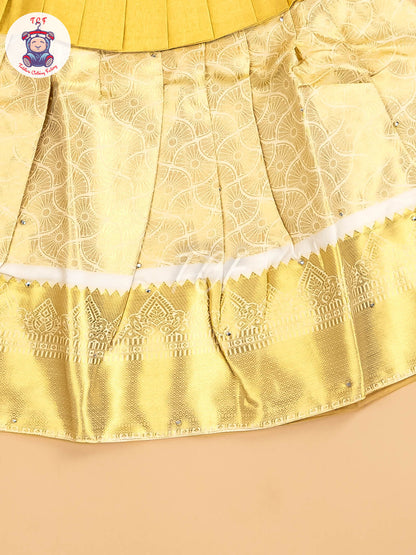 Gold - Tissue Cotton Frocks