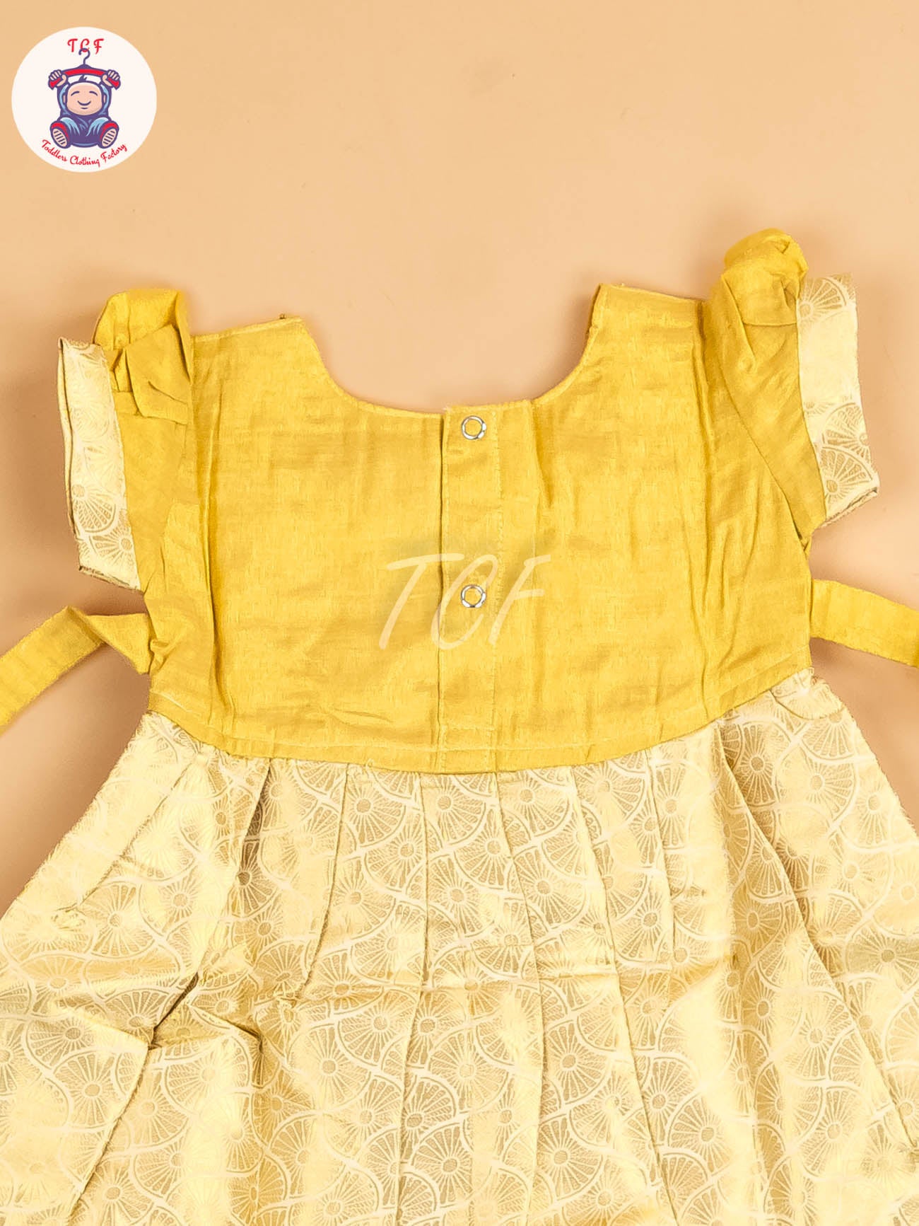 Gold - Tissue Cotton Frocks