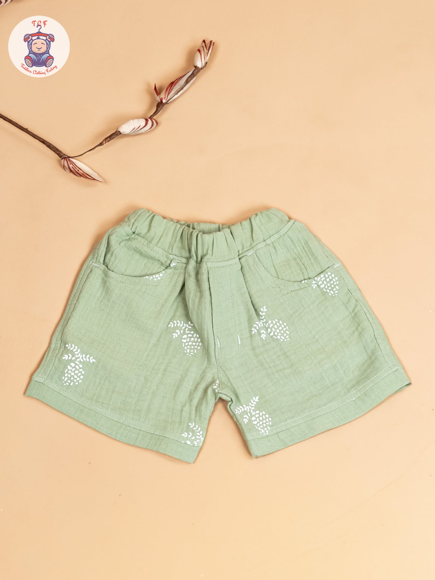Pista Green - Boys Readymade Cotton Shirts & Shorts