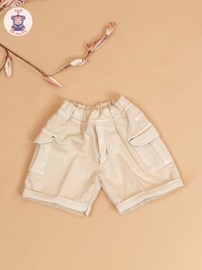 Teal Green - Boys Readymade Cotton Shirts & Shorts