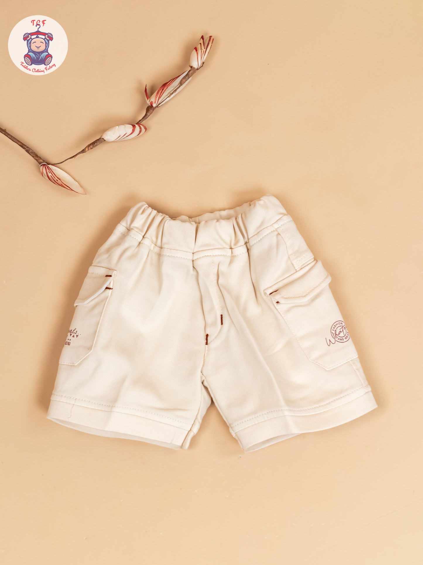 Brown & Beige - Boys Readymade Cotton Shirts & Shorts