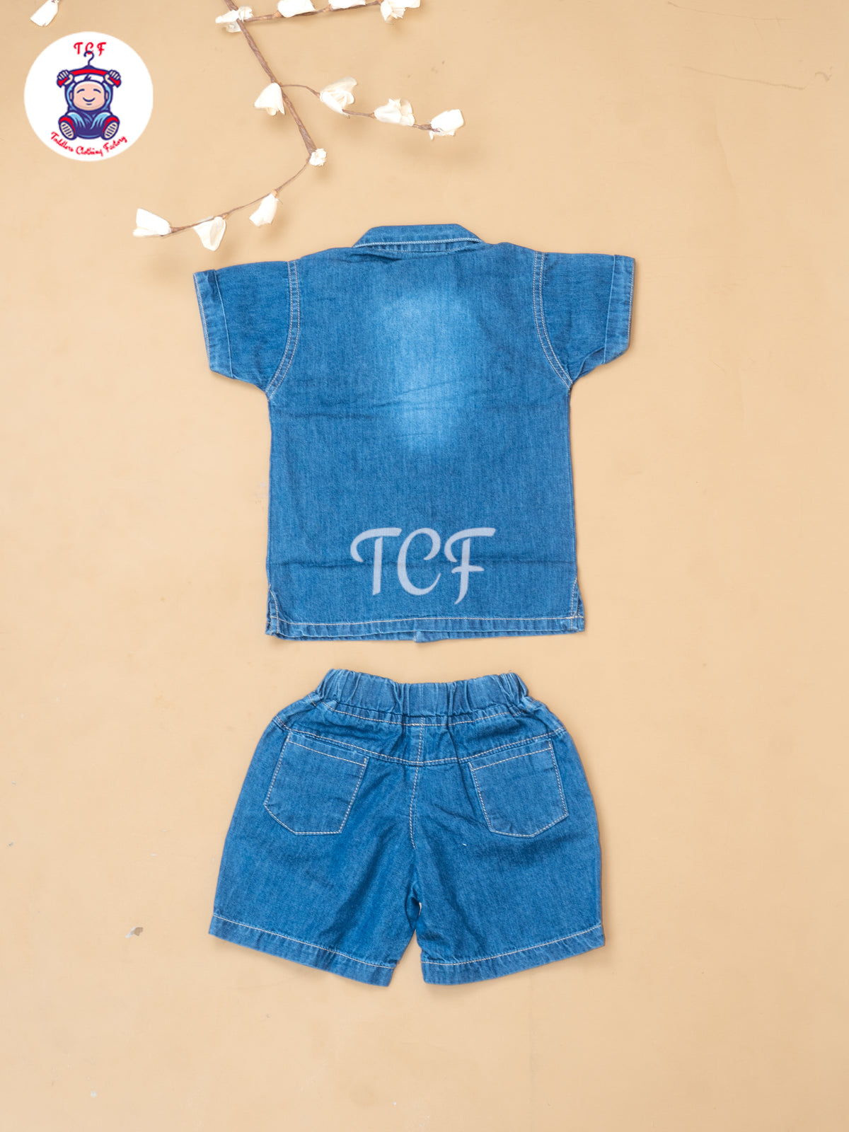 Denim - Boys Readymade Cotton Shirts & Shorts