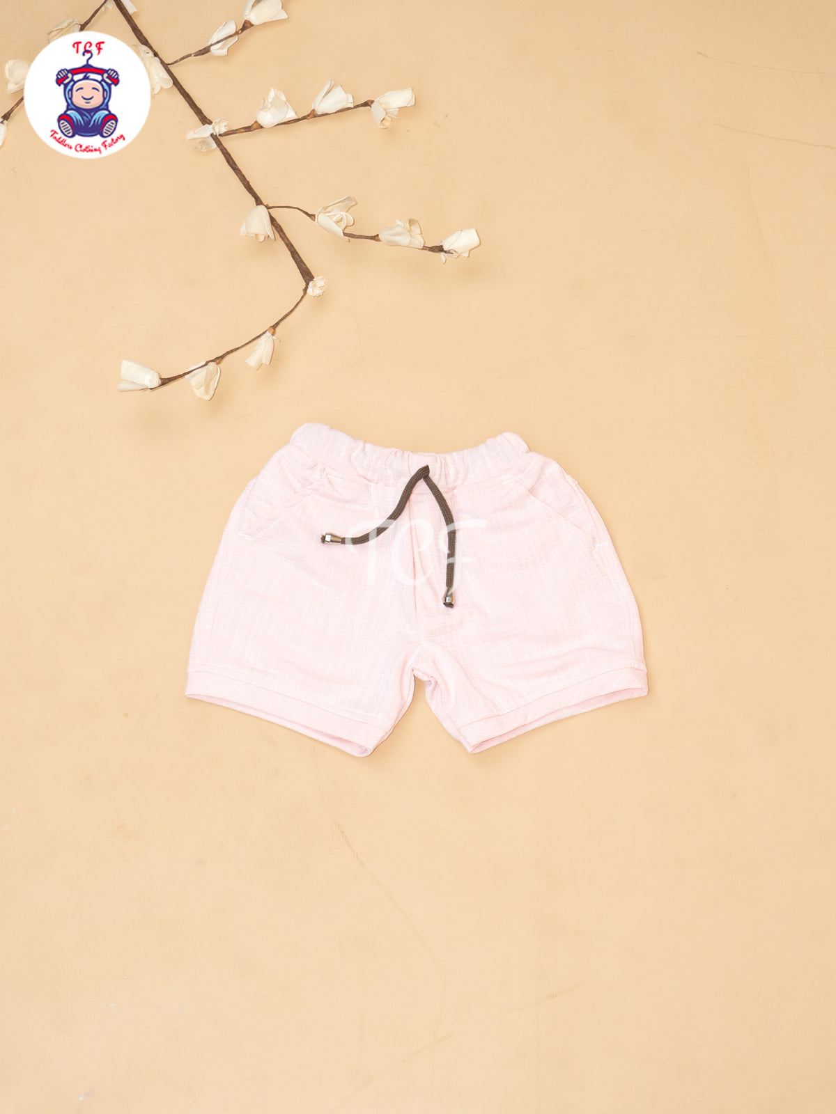 Peach - Boys Readymade Cotton Shirts & Shorts