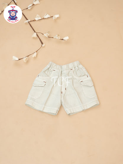 Blue - Boys Readymade Cotton Shirts & Shorts