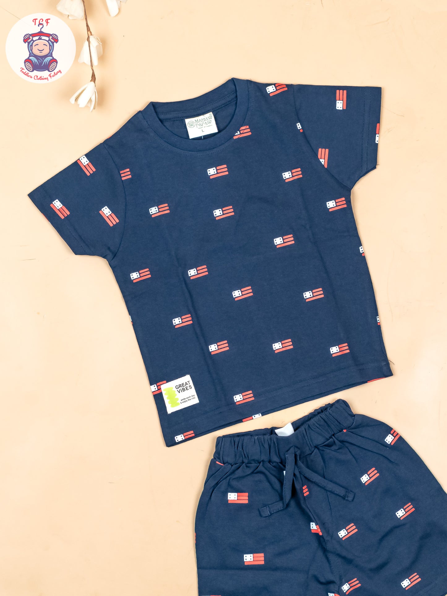 Navy Blue - T-Shirts & Shorts