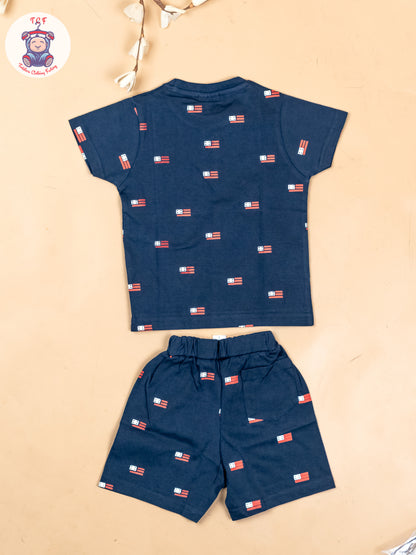Navy Blue - T-Shirts & Shorts