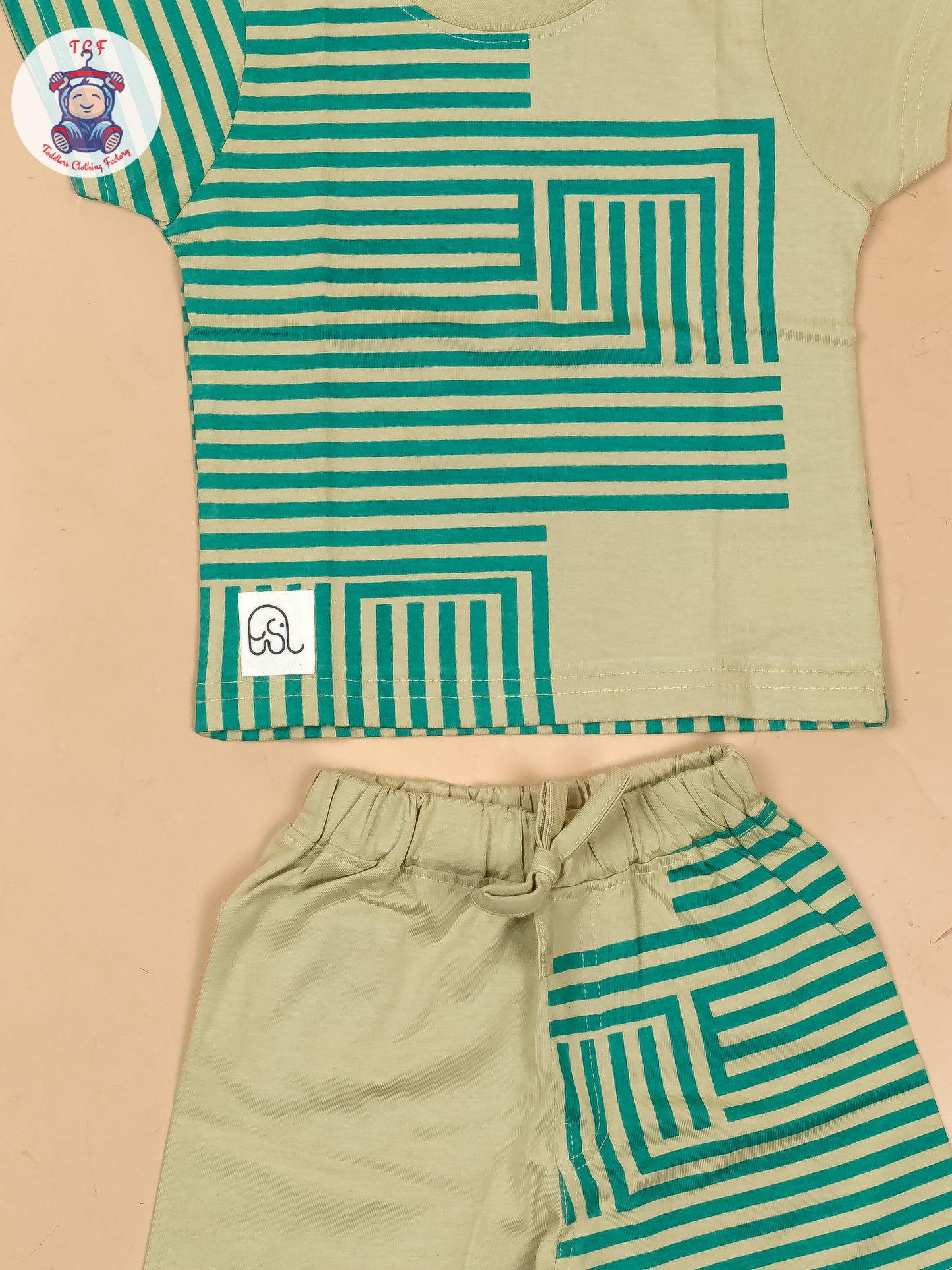 Brown & Green - T-Shirts & Shorts