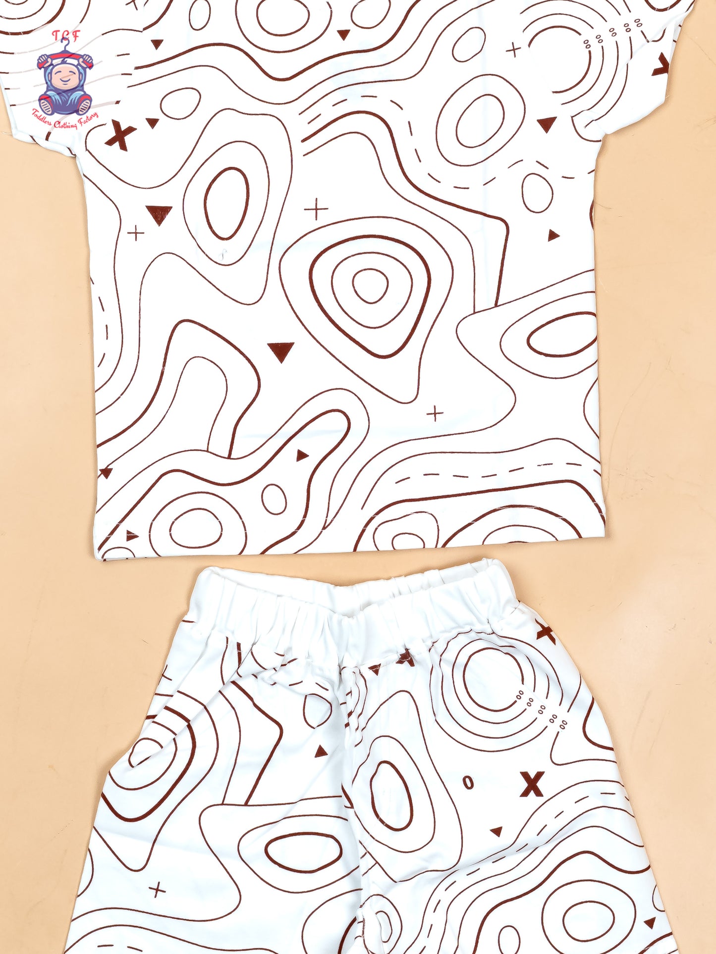 White - T-Shirts & Shorts