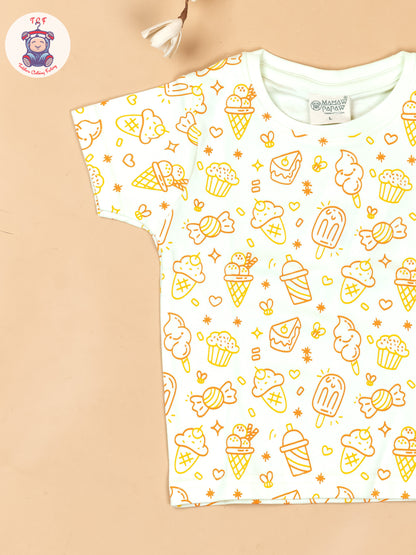 Yellow - T-Shirts & Shorts