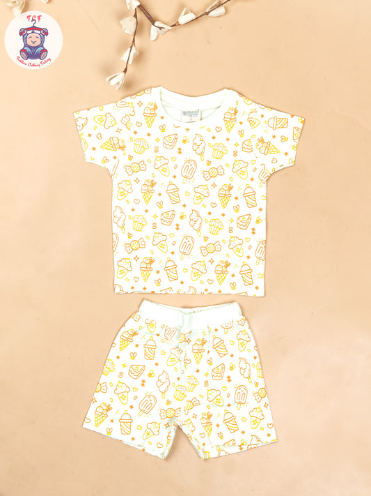 Yellow - T-Shirts & Shorts