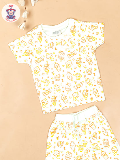 Yellow - T-Shirts & Shorts