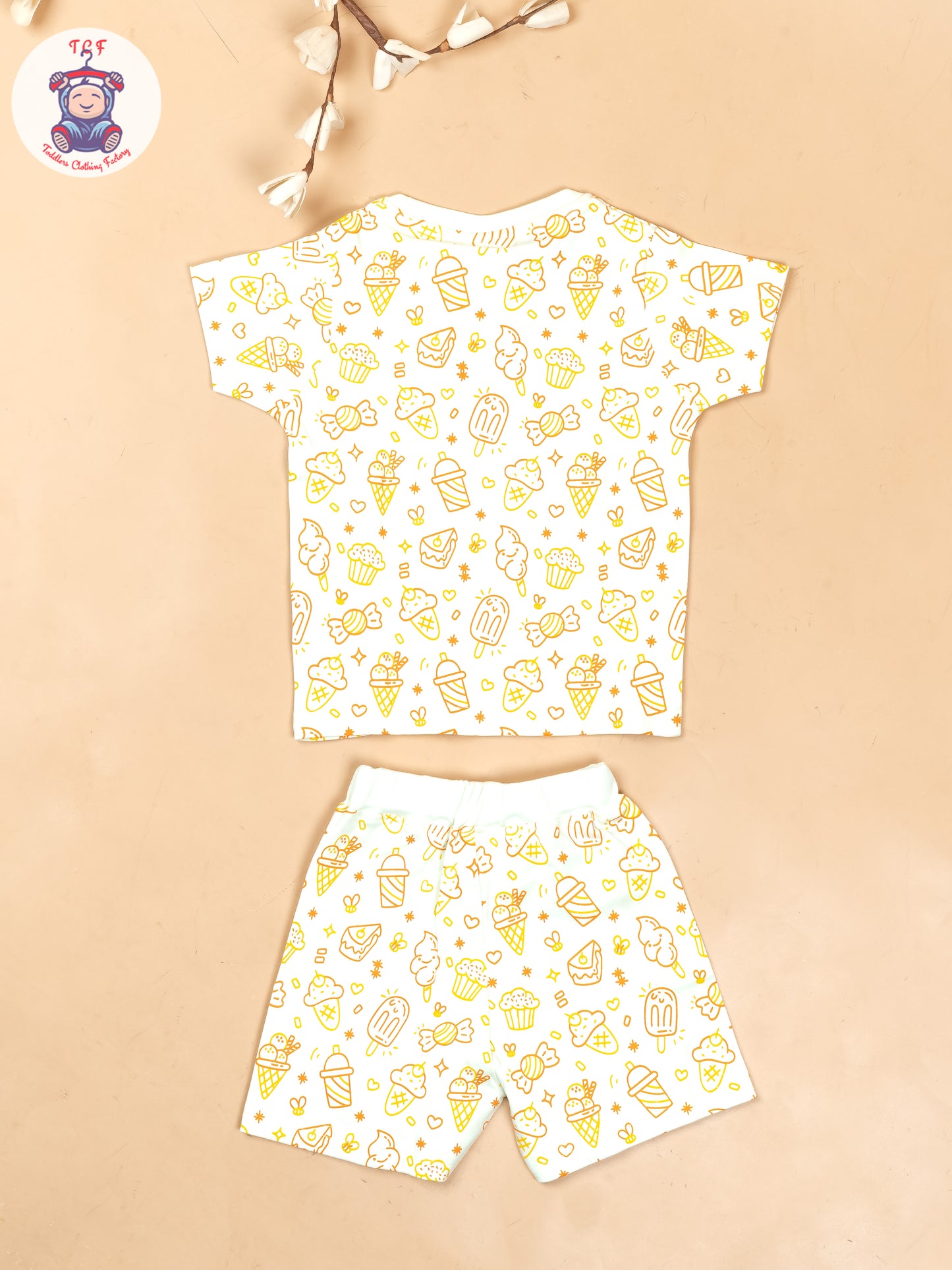 Yellow - T-Shirts & Shorts