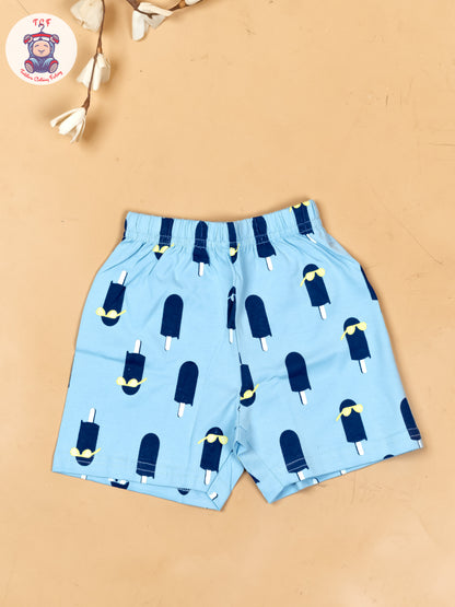 Sky Blue - T-Shirts & Shorts