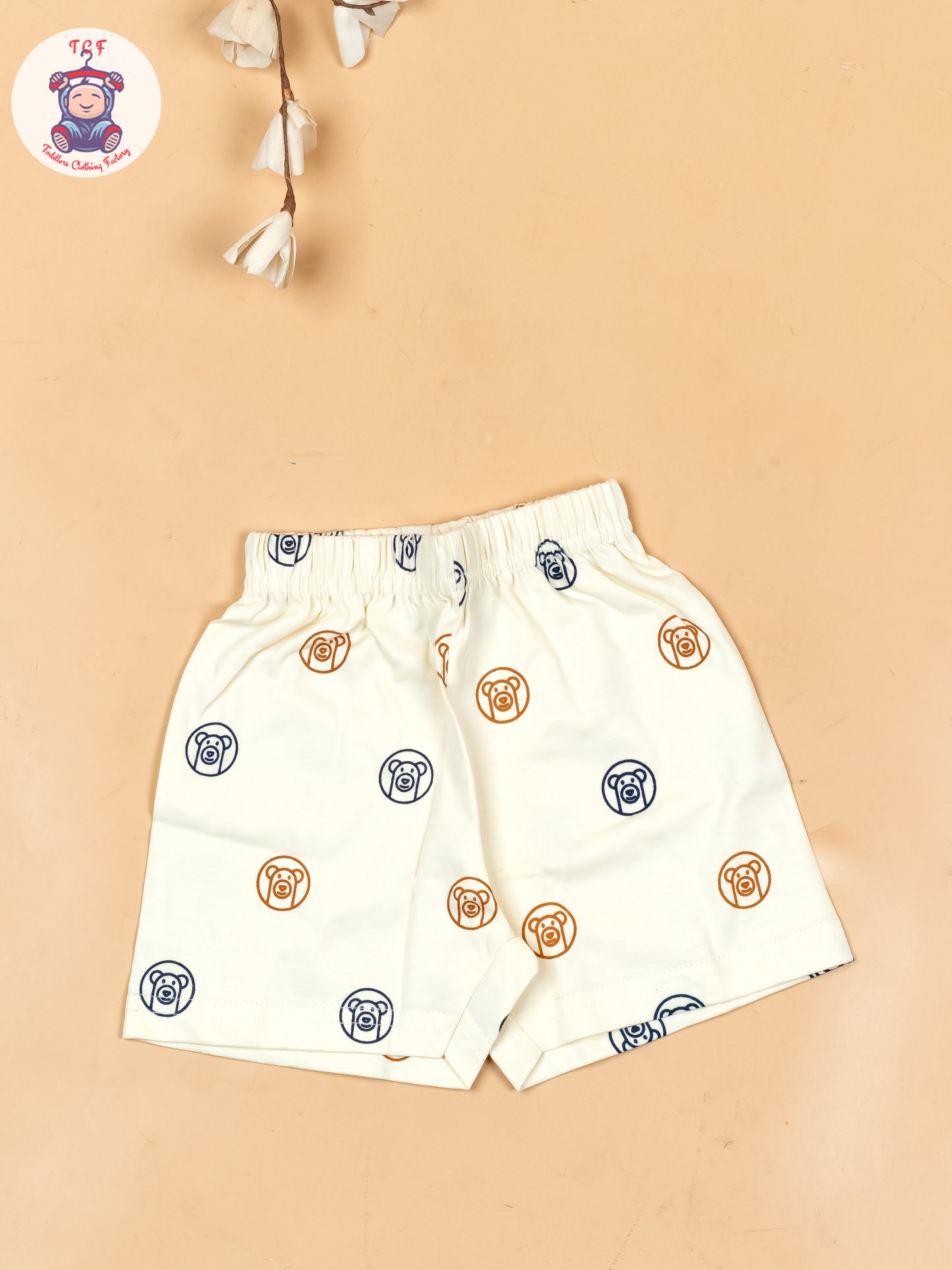 White - T-Shirts & Shorts