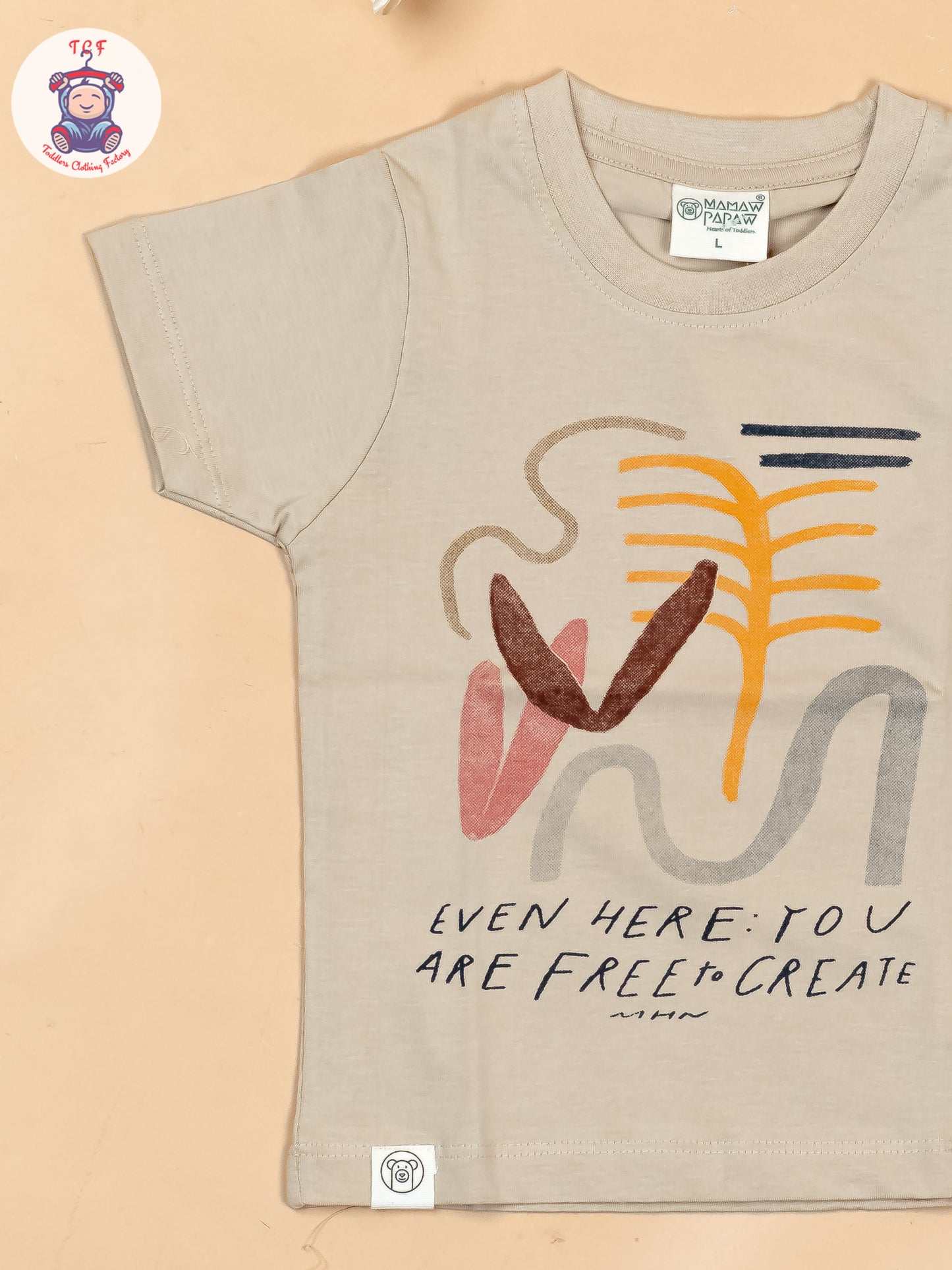 Brown - Boys Readymade T-Shirts