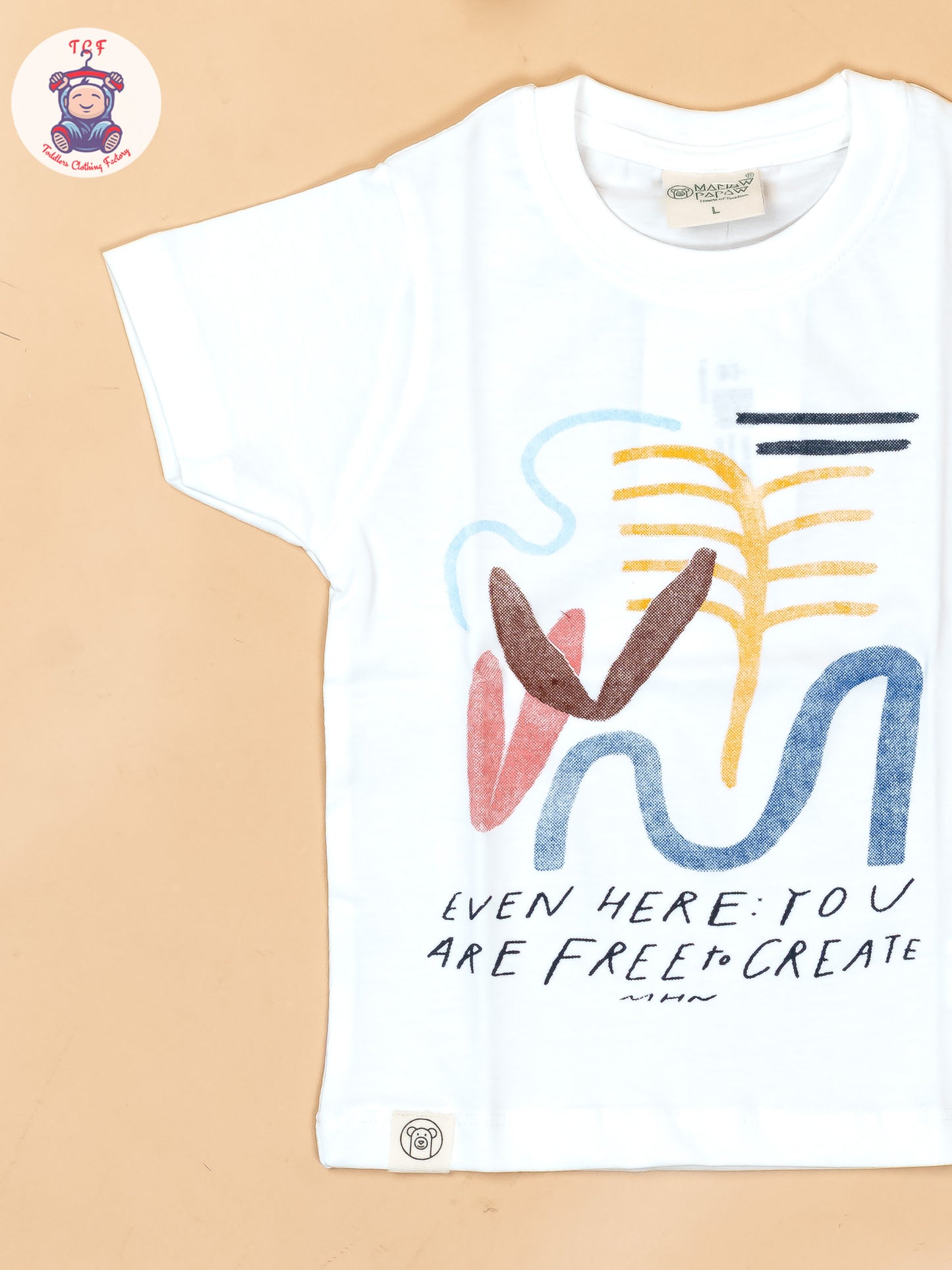 White - Boys Readymade T-Shirts