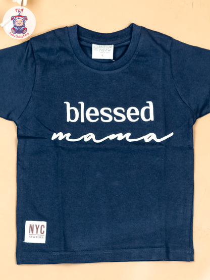Navy Blue - Boys Readymade T-Shirts