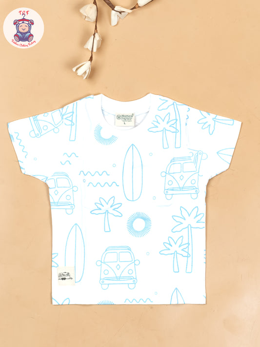 White - Boys Readymade T-Shirts